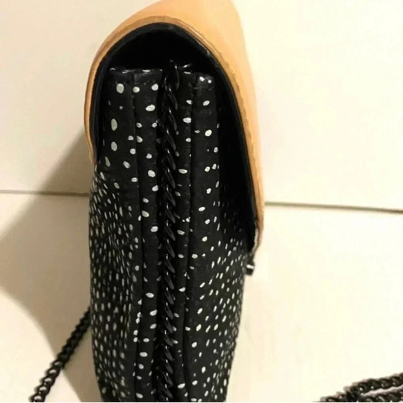 Loeffler Randall multicolors leather/ embossed crossbody handbag - Picture 7 of 10